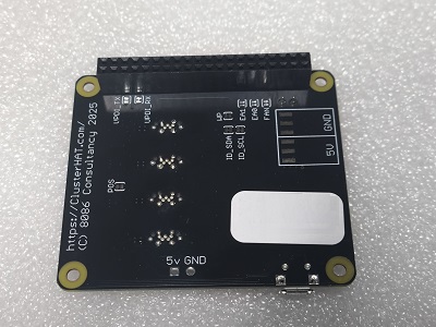 Cluster HAT v2.6 underside