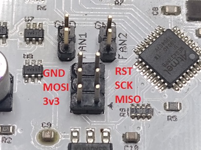 Cluster Stack PGM Pinout